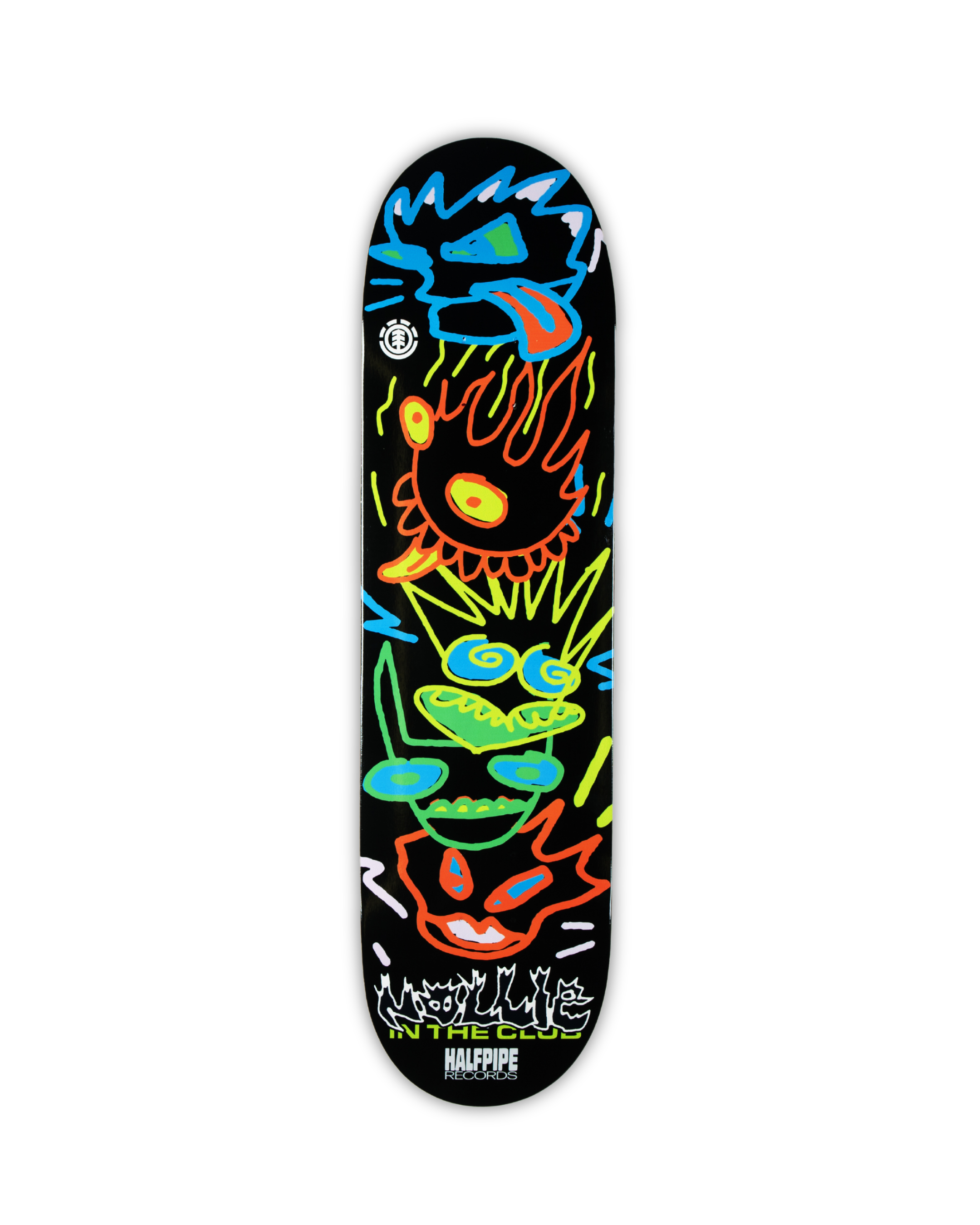 Halfpipe Records x Element - Nollie In The Club Board 8.25