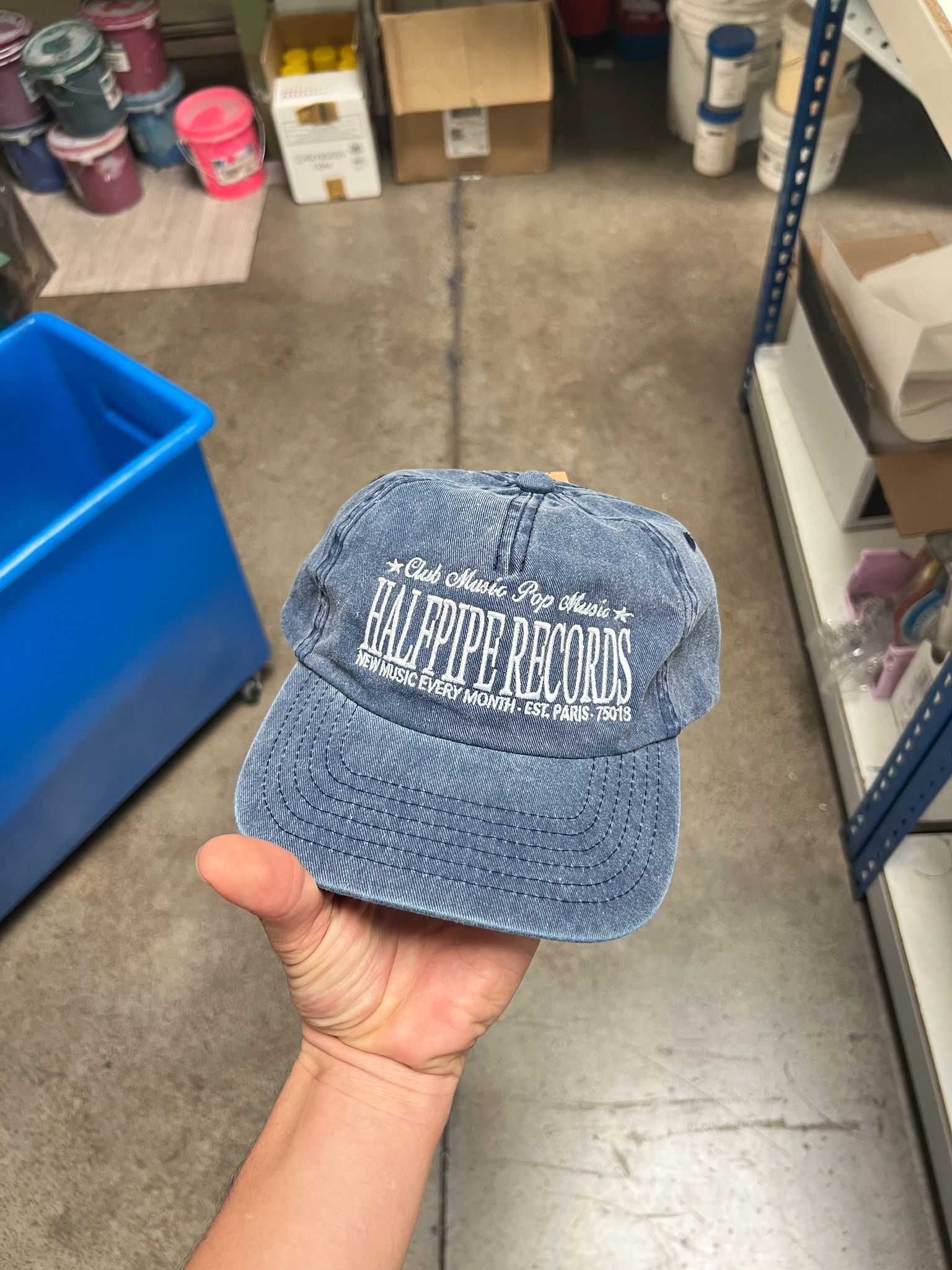 [Limited Edition Halfpipe Community] - Casquette Halfpipe Records Club Music Pop Music